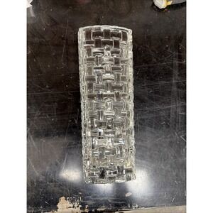 Vintage 10 7/8" Nachtmann Riedel Crystal Art Glass Vase